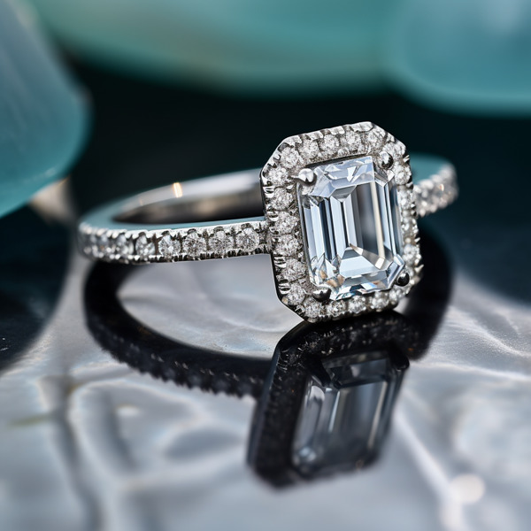 How do I maintain and clean lab grown diamond rings