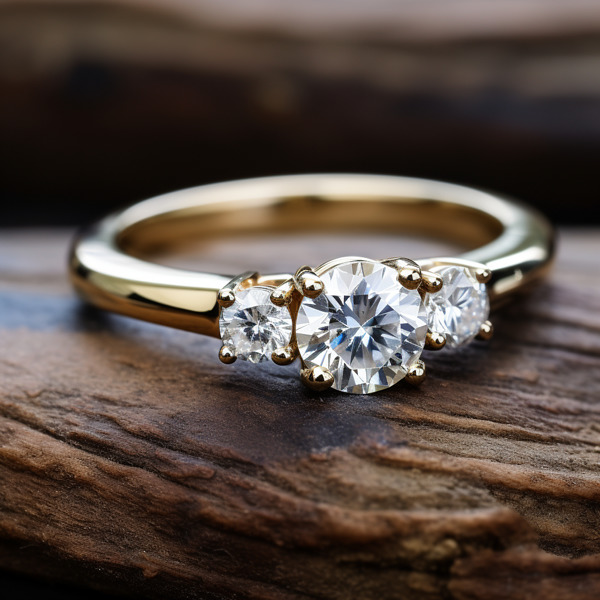 How to style with a lab grown diamond ring