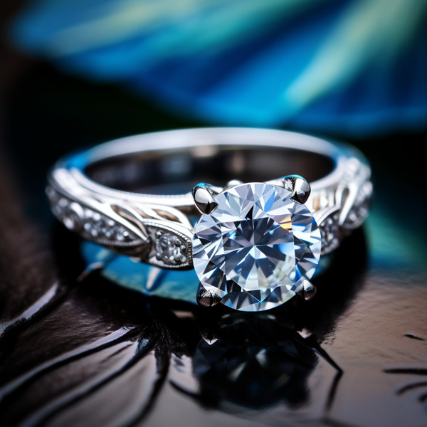 Where can I find vintage-style lab grown diamond rings