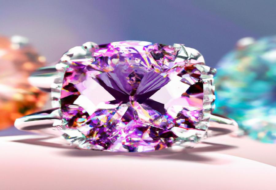 Color variations in lab-grown diamonds 